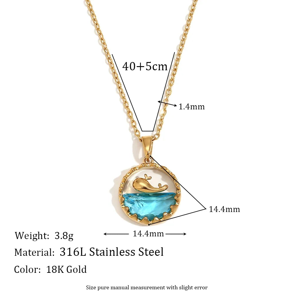 Collar Azul
