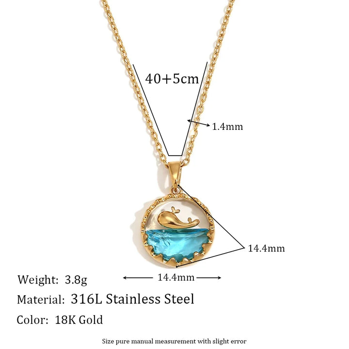 Collar Azul