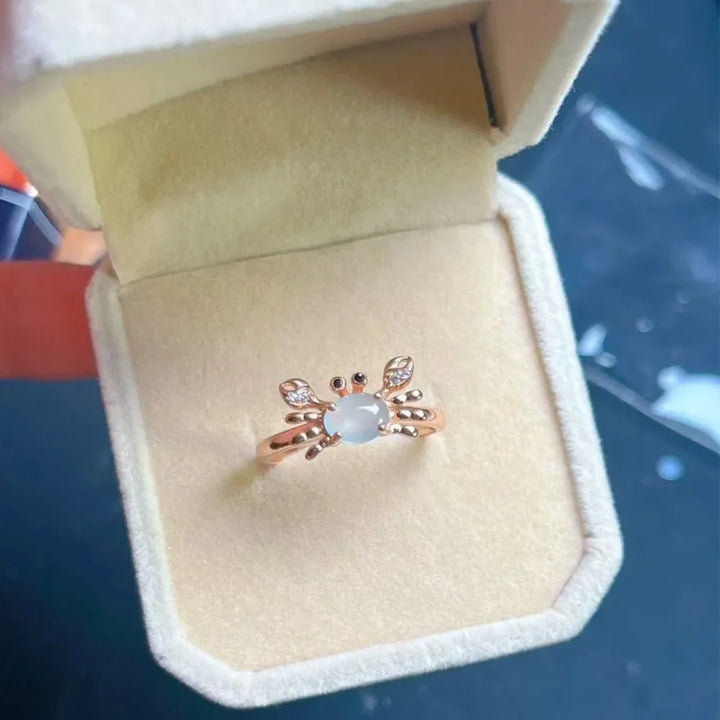 Anillo con Aguamarina Océano