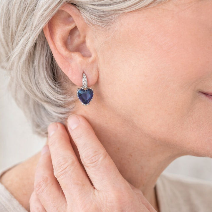 Pendientes Piedra Azul