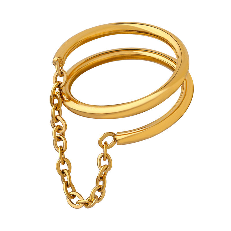 Anillo de Oro Magnifique de cadena