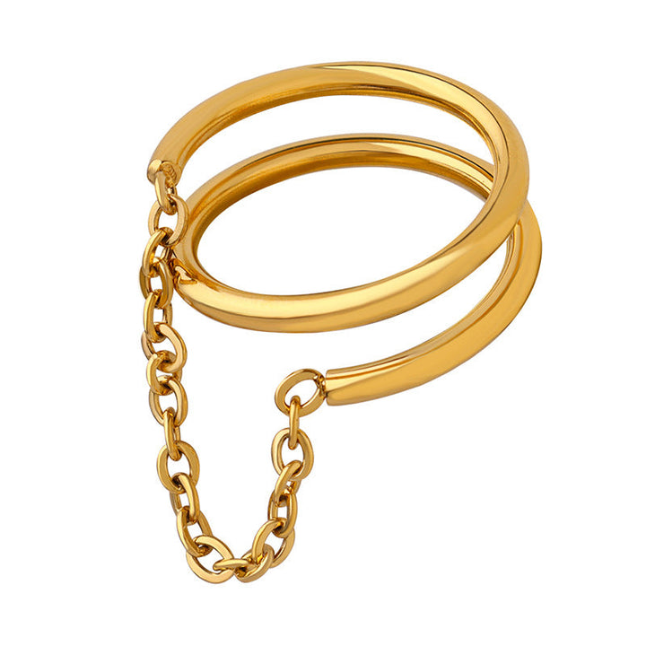 Anillo de Oro Magnifique de cadena