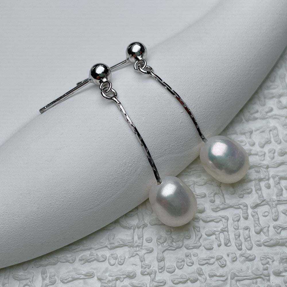 Pendientes Perla y Cadena