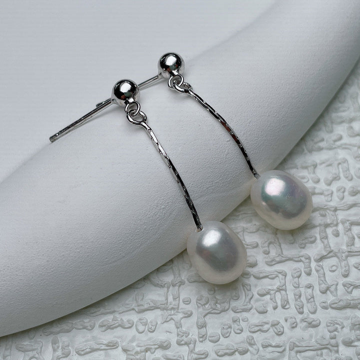 Pendientes Perla y Cadena