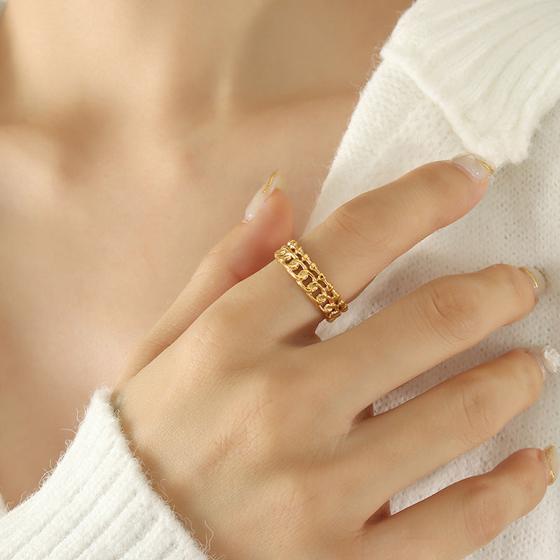 Anillo de cadena Vera