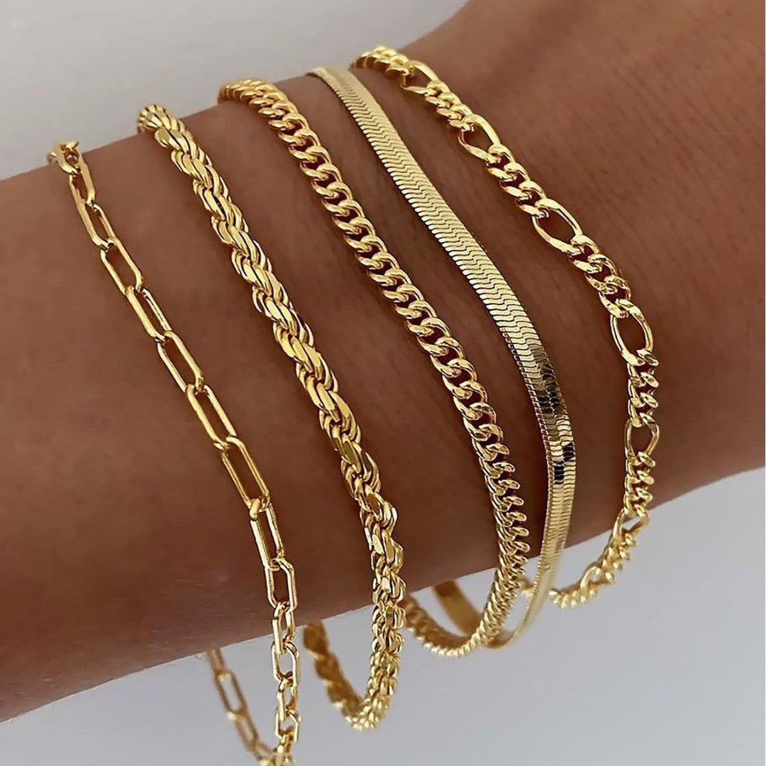 Conjunto de Pulseras Elegantes