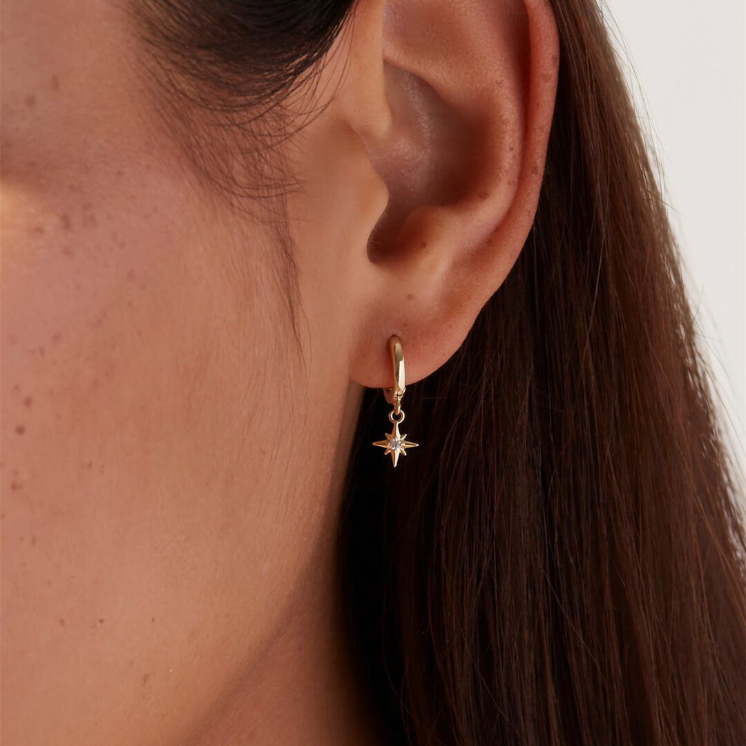 Pendientes Estrella y Luna