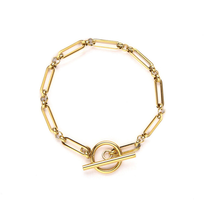 Pulsera Barra y Cadena