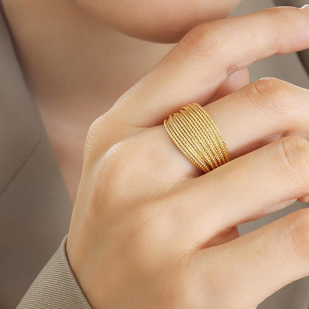 Anillo abierto de Oro Vera