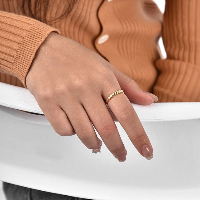 Anillo de Oro Orbit Echo