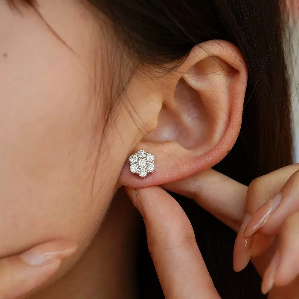 Pendientes Flor Racimo