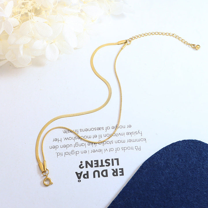 Pulsera de Oro de doble capa