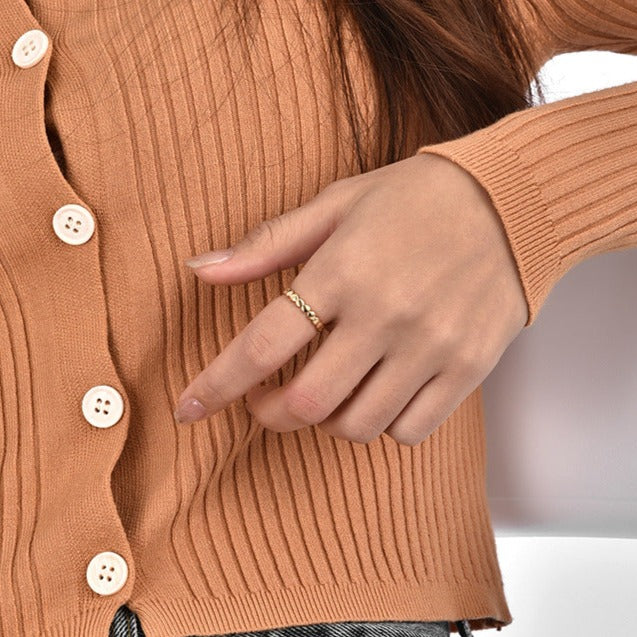 Anillo de Oro Orbit Echo
