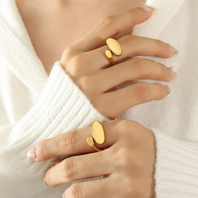 Anillo minimalista de Oro Odyssey