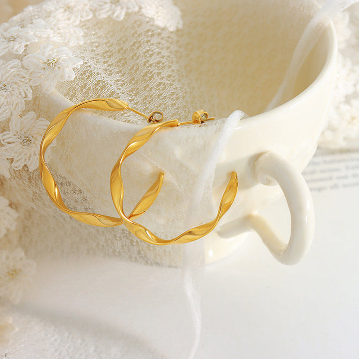 Pendientes de Oro Iris