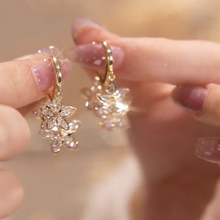 Pendientes creativos Estrella de Primavera