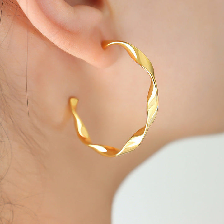 Pendientes de Oro Iris
