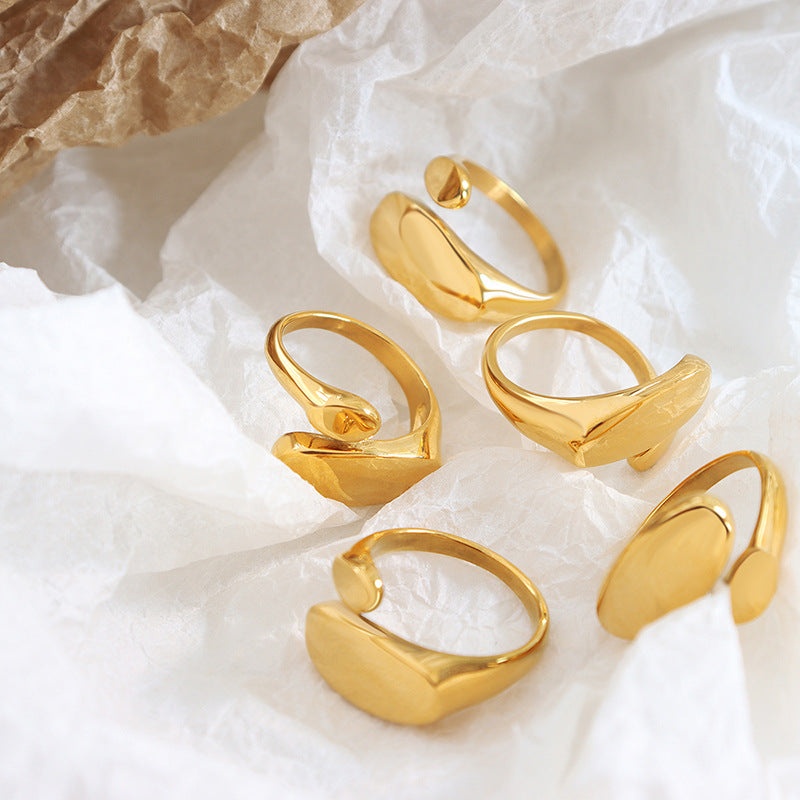 Anillo minimalista de Oro Odyssey