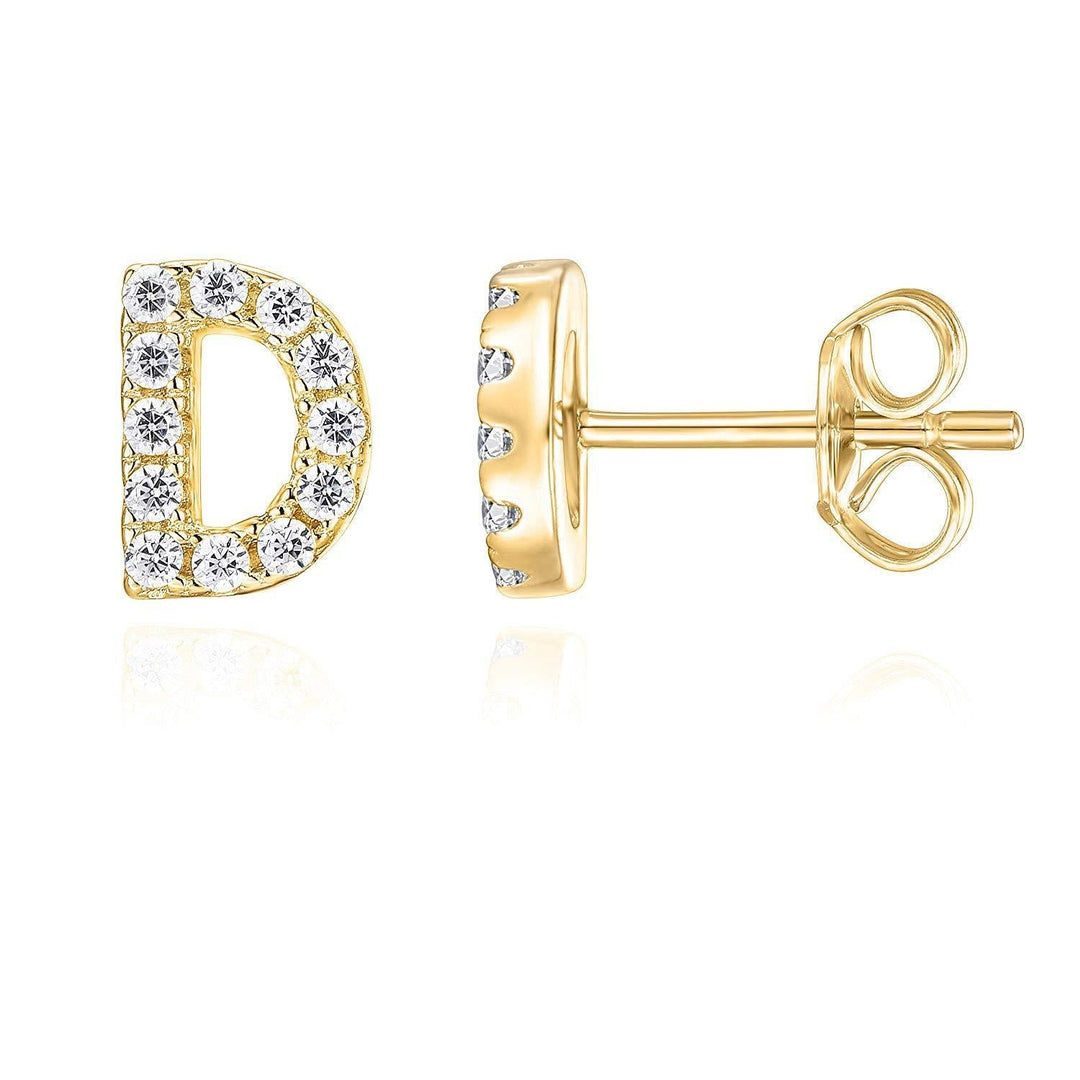 Pendiente Inicial 1pc de Oro