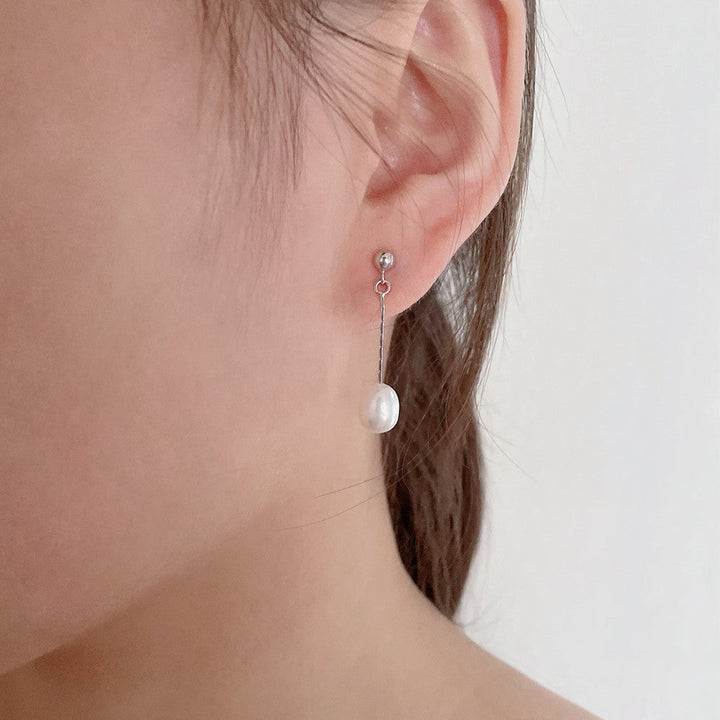 Pendientes Perla y Cadena