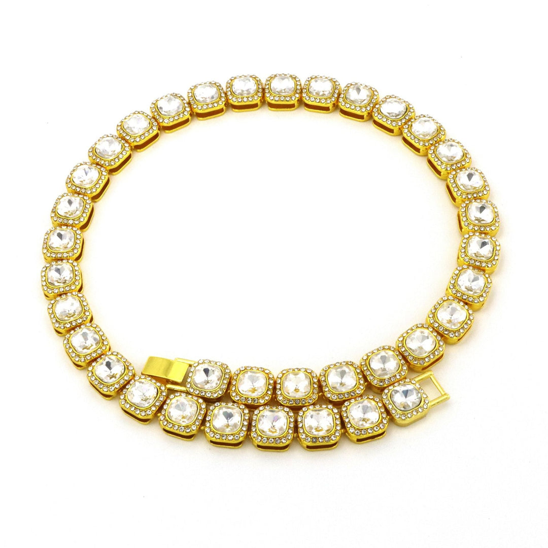 Collar Tenis Cuadrado Victoria