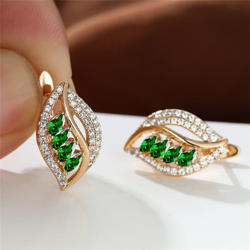 Pendientes Isola Verdancia Oro