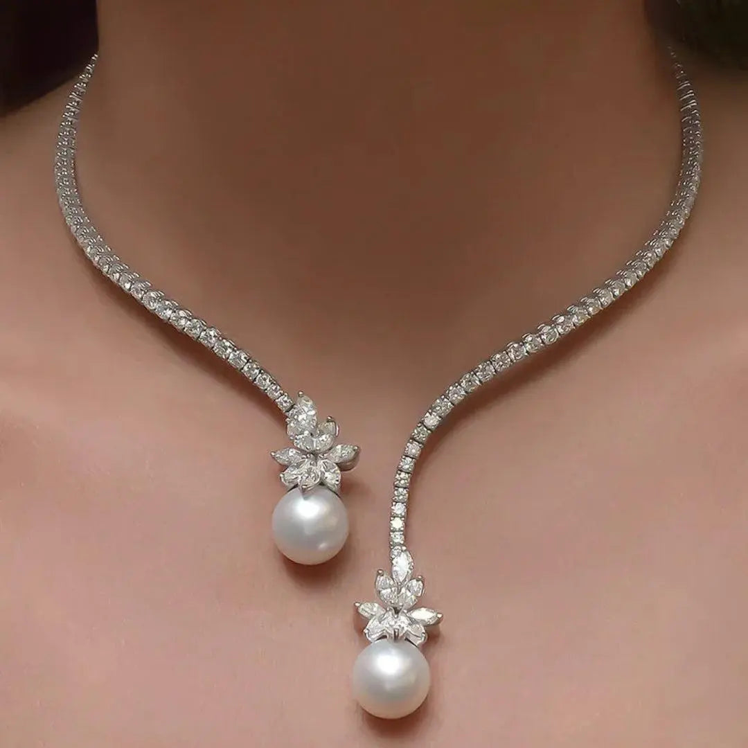 Collar de Perlas Brillante