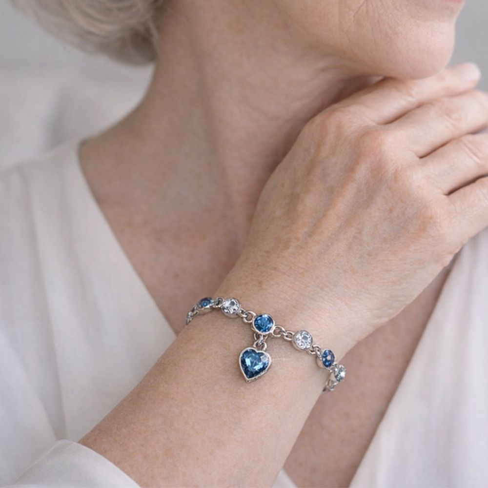 Pulsera Corazón Océano