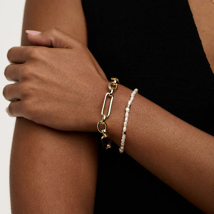 Pulsera Barra y Cadena