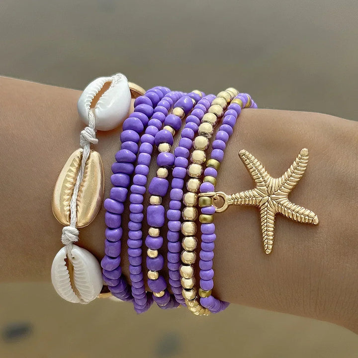 Conjunto Boho con Playa y Concha