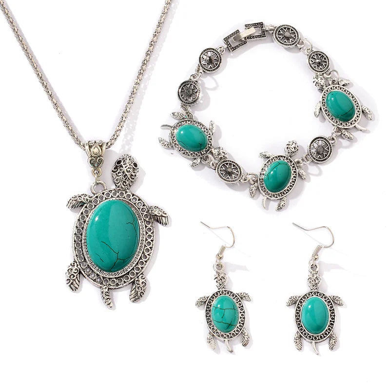 Conjunto Tortugas Turquesa
