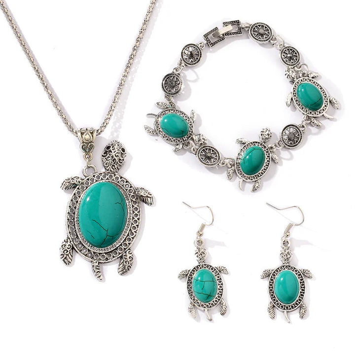 Conjunto Tortugas Turquesa