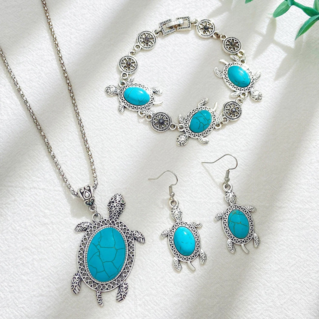 Conjunto Tortugas Turquesa