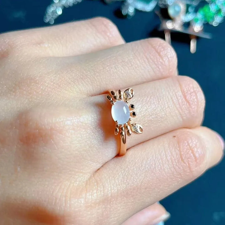 Anillo con Aguamarina Océano