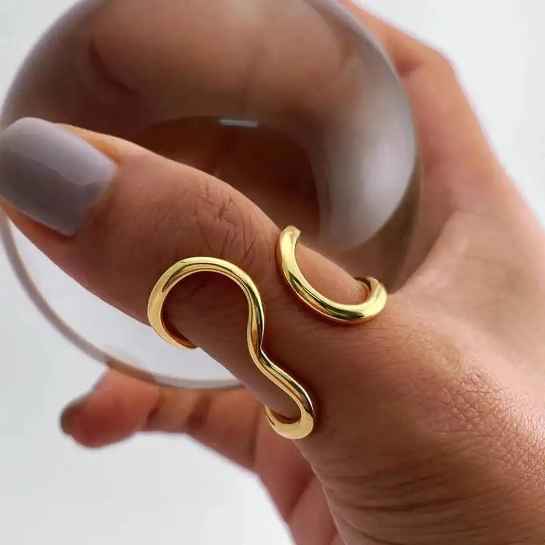Anillo Ajustable Encanto Dorado