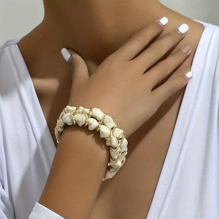 Pulsera Envolvente Turquesa