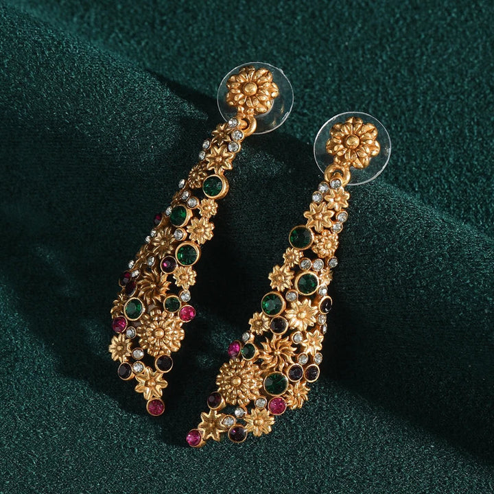 Pendientes Charm Floral Estético