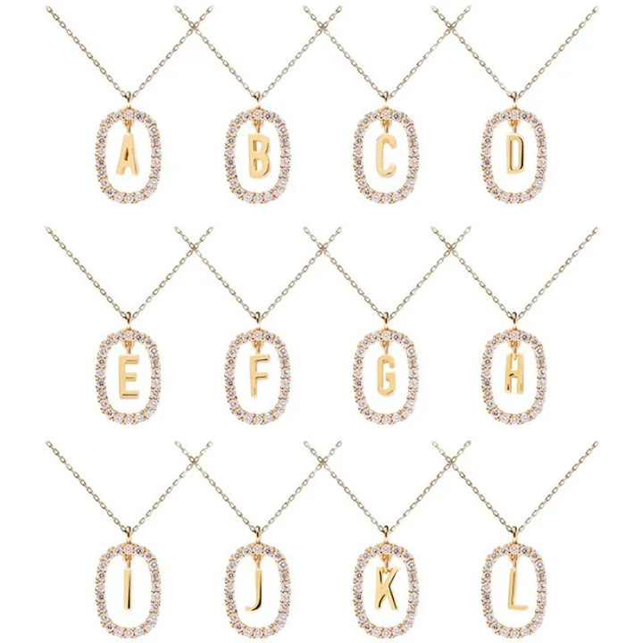 Cadena de letras de Oro