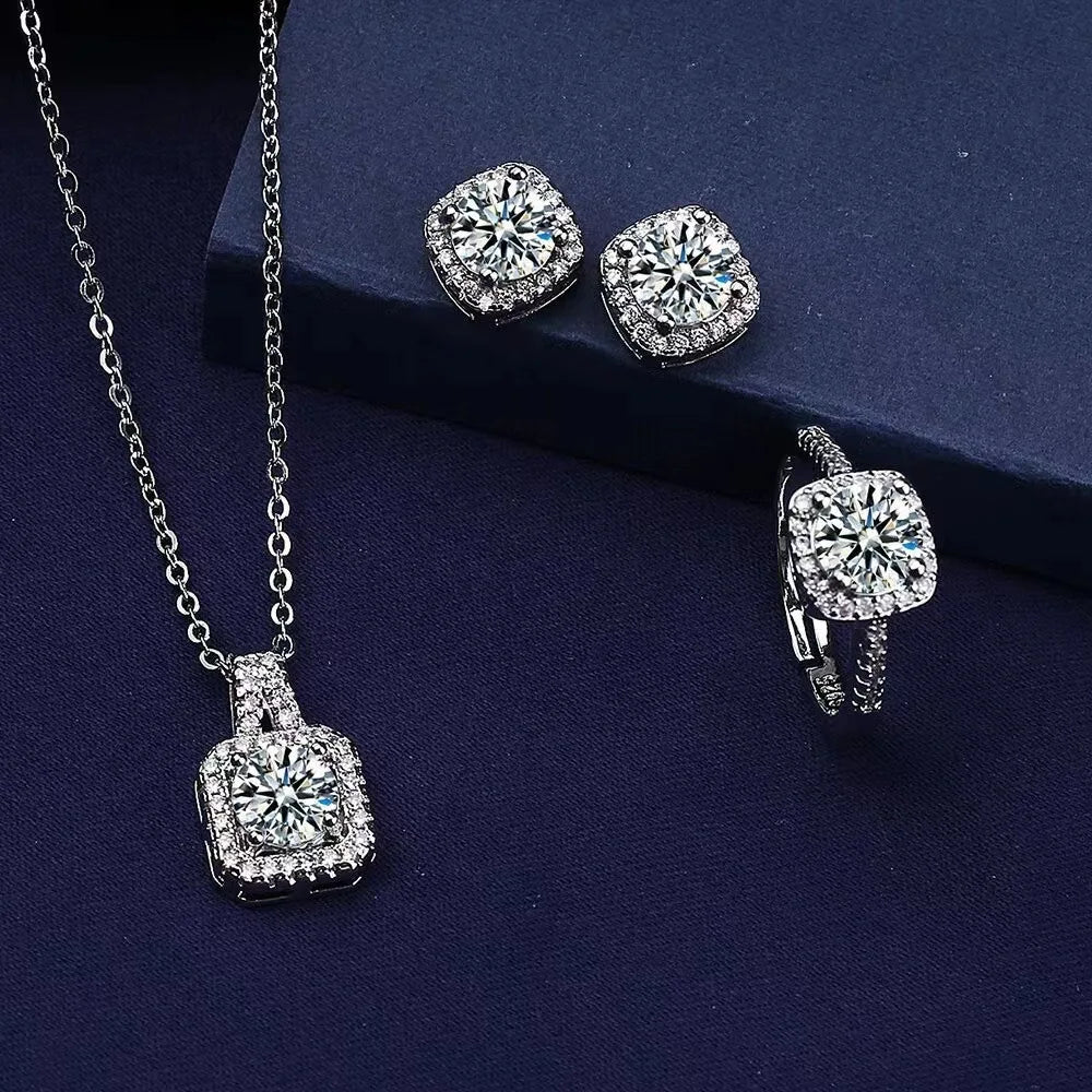 Conjunto de Joyería con Brillos