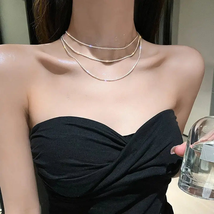 Collar de Lujo con Circonitas
