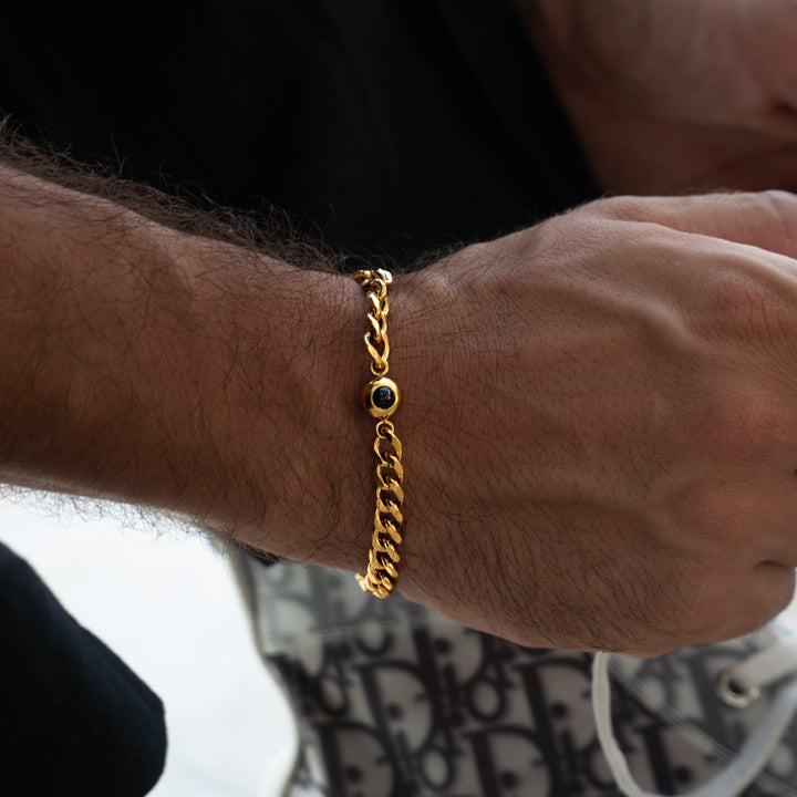 Pulsera con Foto Personalizada, Cadena Cubana