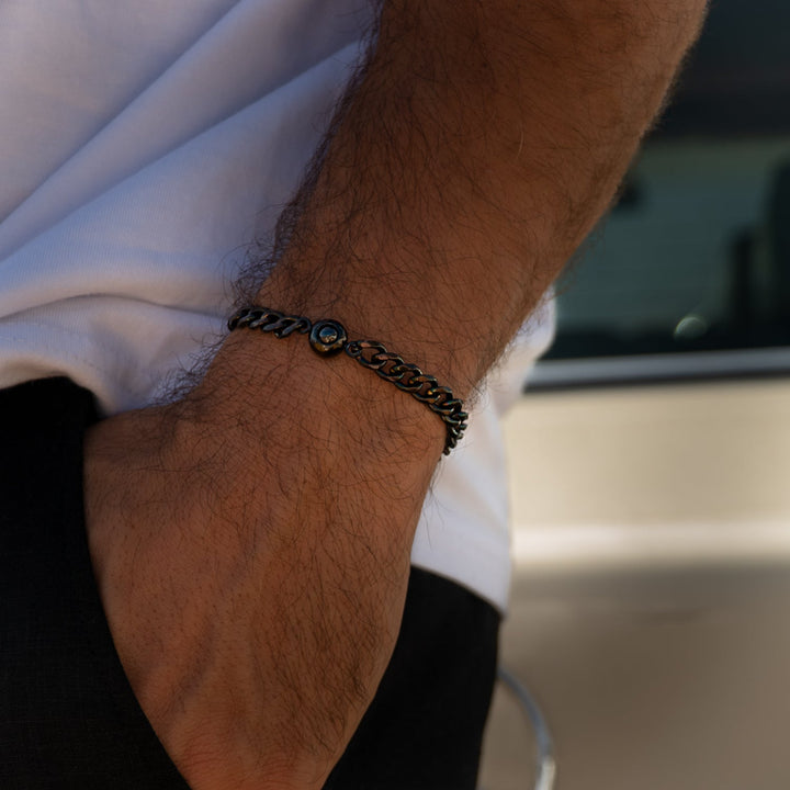 Pulsera con Foto Personalizada, Cadena Cubana