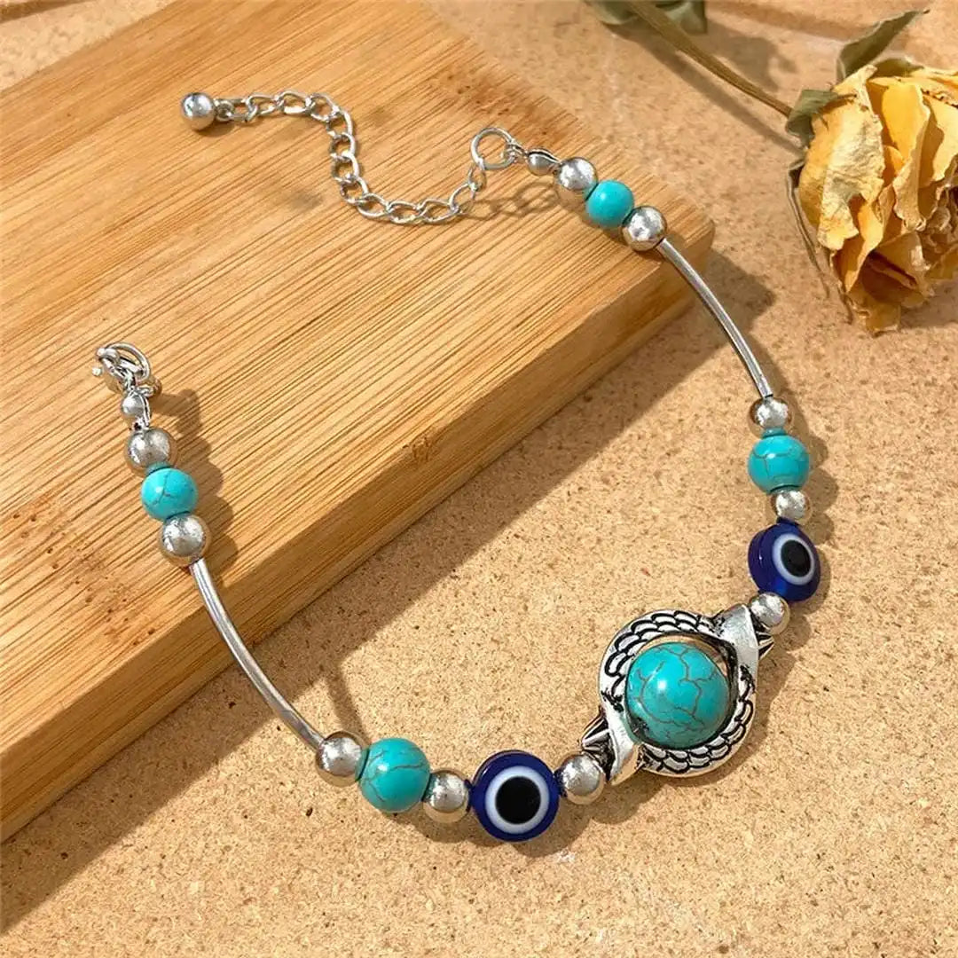 Pulsera Amuleto Turquesa
