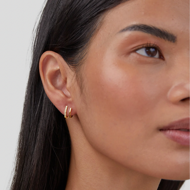 Pendientes de garra de oro