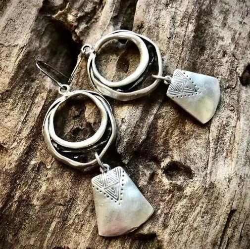 Pendientes Aro con Colgante