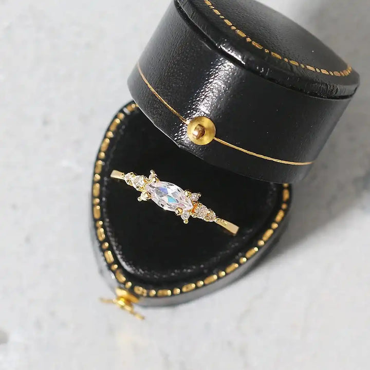 Set de Anillos Dorados Mila