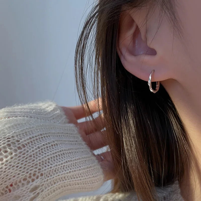 Pendientes Redondos Incrustados