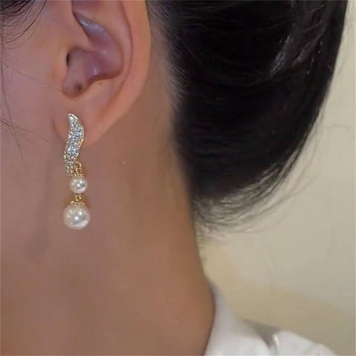 Pendientes de Perlas en Oro