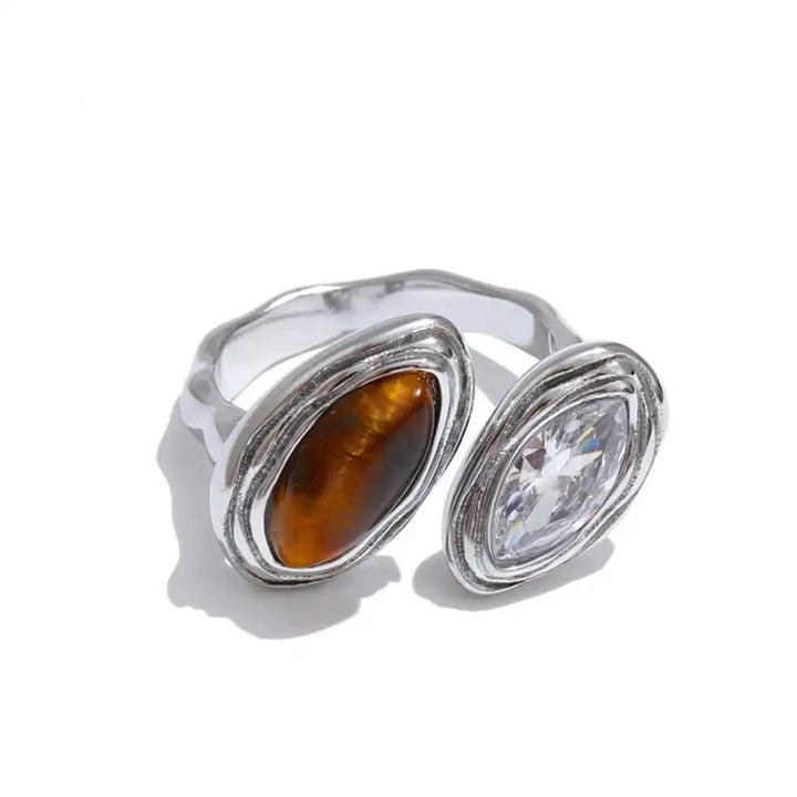 Anillo Cruzado Doble Marquesa