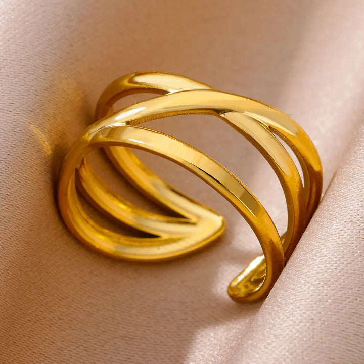 Anillo Multilínea Cruzado